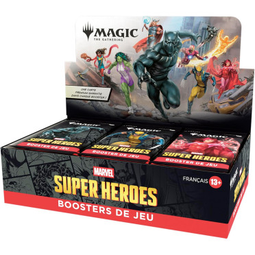 MTG — Marvel Super Heroes Play Booster Display (FR, 30 boosters)