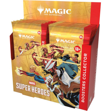 MTG — Marvel Super Heroes Collector Booster Display (FR)
