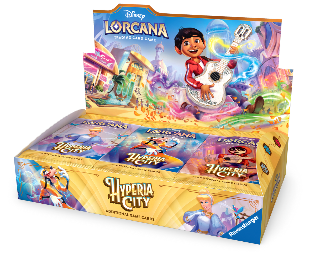 Disney Lorcana Hyperia City Booster Box EN