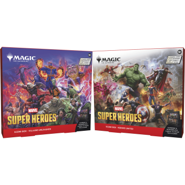 MTG — Marvel Scene Box DUO: Heroes United + Villains Unleashed (EN)