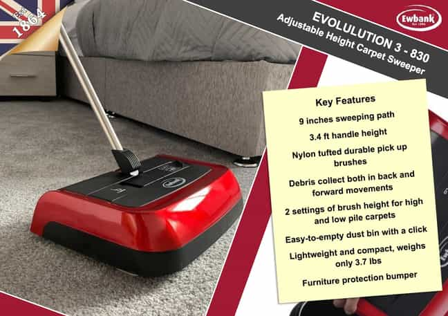 ewbank automatic floor sweeper