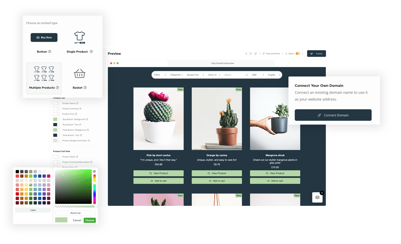 Custom ecommerce branding Custom ecommerce branding