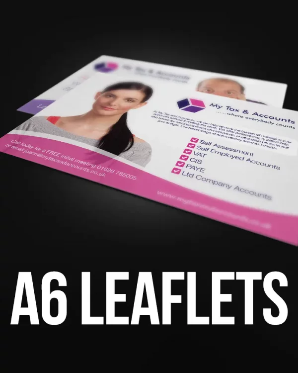 Leaflet Design Online Store
