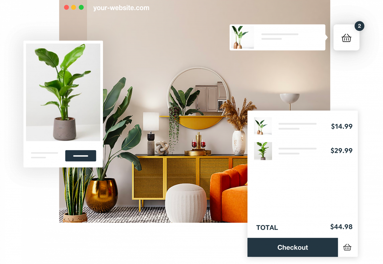 Add ecommerce to website