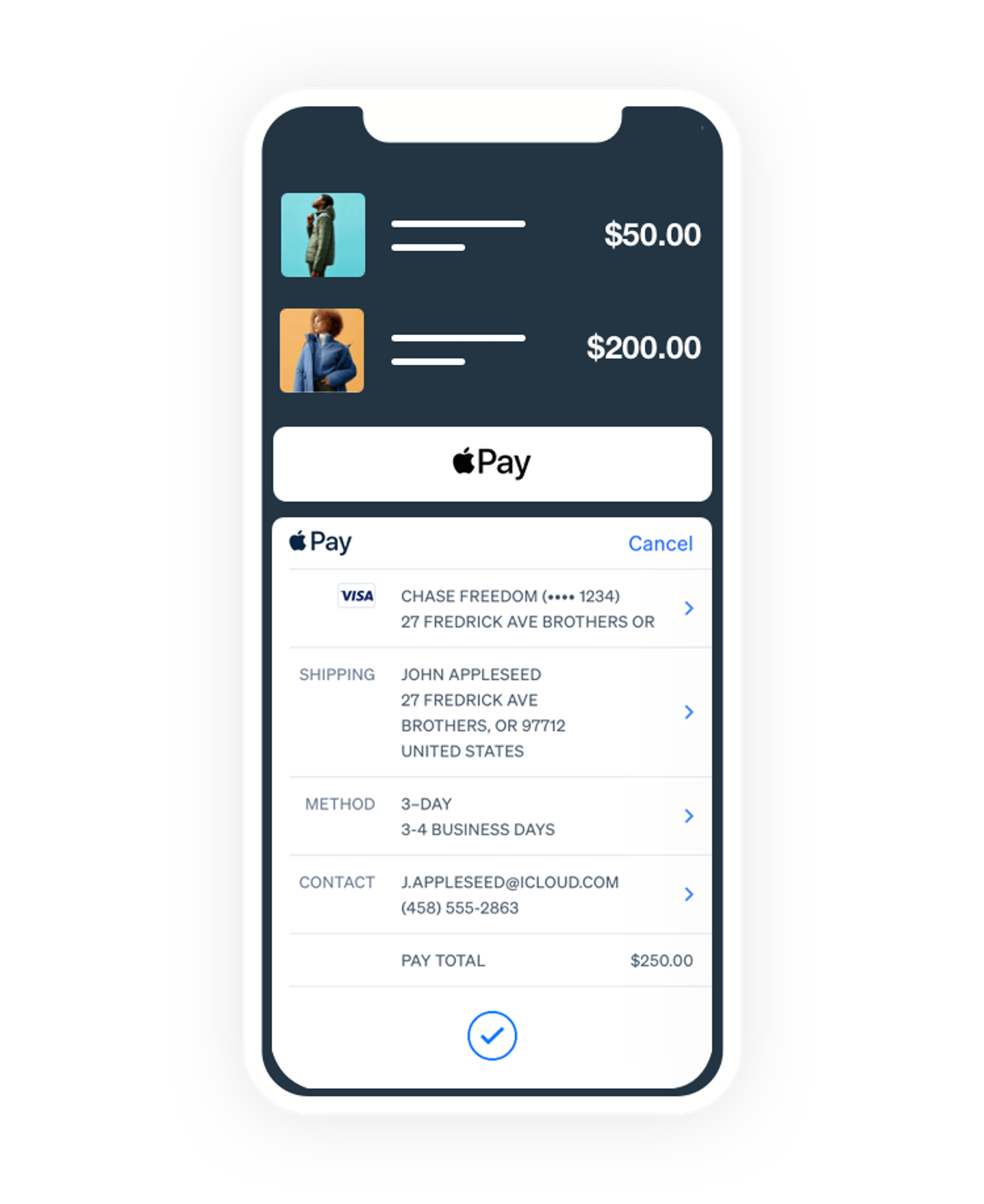 Accept online payments instantly