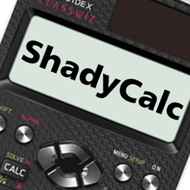 ShadyCalc