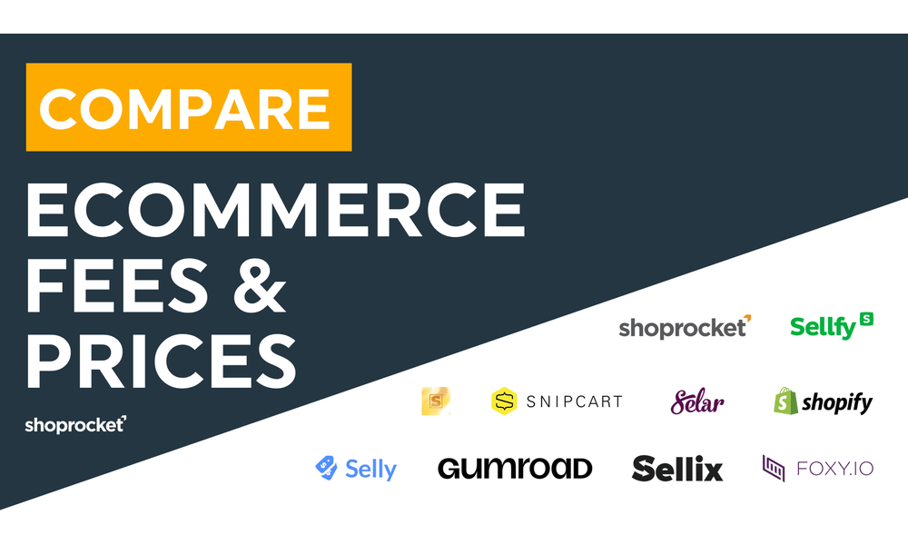 Compare ecommerce platform pricing - Shoprocket